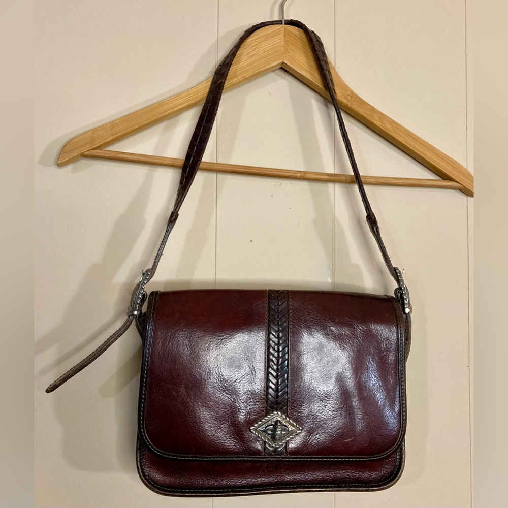 Vintage Brighton Leather Shoulder Bag